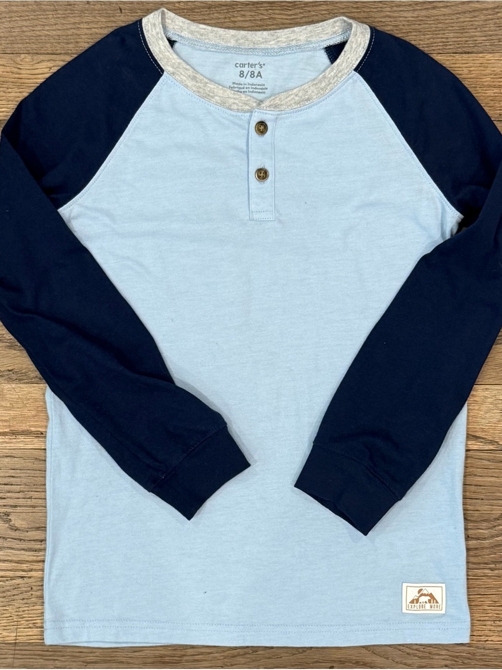 Carter's Boys Size 8 Long-Sleeve Tops Bundle - Picture 8 of 11